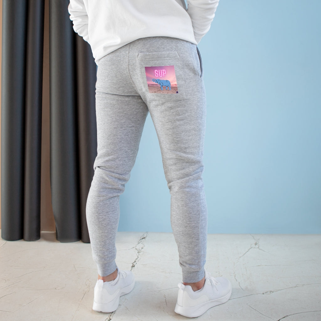 SUP Fleece Joggers- Elephant