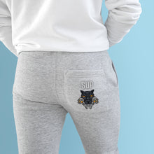 Load image into Gallery viewer, SUP Fleece Joggers- Panther Head
