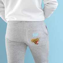 Load image into Gallery viewer, SUP Fleece Joggers- Triceratops
