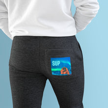 Load image into Gallery viewer, SUP Fleece Joggers- Orangutan
