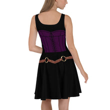 Load image into Gallery viewer, Captain Violet Skater Dress
